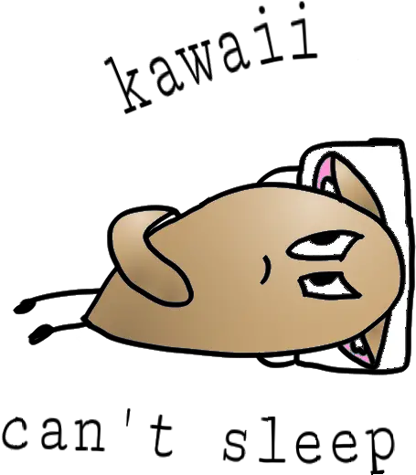  Kawaii Potato Sleep Sticker By Your Local Furry Happy Png Kawaii Potato Png