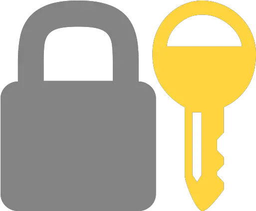  Closed Lock With Key Vertical Png Key Emoji Png