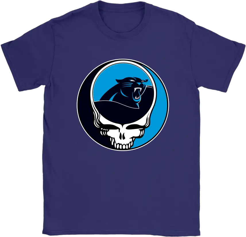  Nfl Team Carolina Panthers X Grateful Grateful Dead Steal Your Face Png Carolina Panthers Logo Png