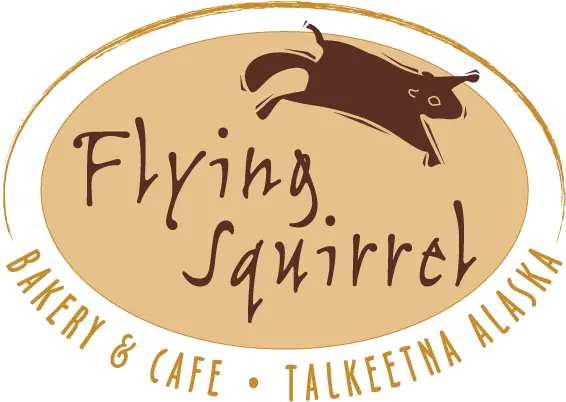  Bakery Cafe Talkeetna Alaska Flying Squirrel Bakery Talkeetna Png Squirrel Logo