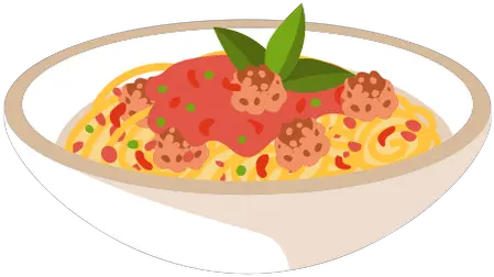  Spaghetti And Meatballs Illustration Transparent Png U0026 Svg Spicy Spaghetti Transparent Background