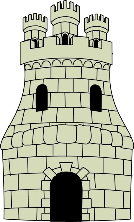  Medieval Architecturetowerturret Png Clipart Royalty Castle Tower Png