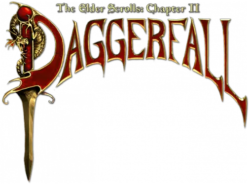  Shalidoru0027s Library Other Elder Scrolls Daggerfall Logo Png Skyrim Logo Png