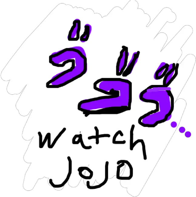  Menacing Layer Dot Png Jojo Menacing Text Transparent