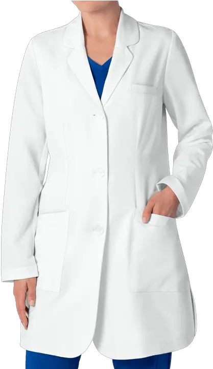  Hh The White Coat Modernist Womens Scrubs Png Lab Coat Png