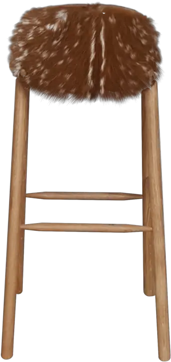  Blonde Deer Bar Stool U2014 Tortie Hoare Furniture Png