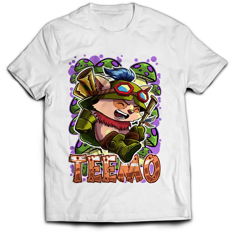  Teemo Mobile Legend Alduos T Shirt Png Teemo Transparent