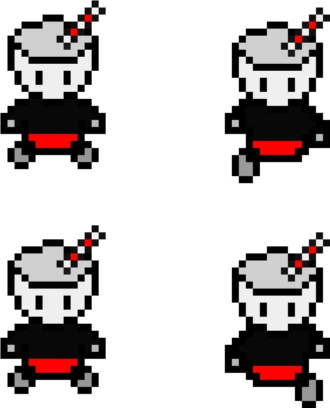  Cuphead Sprite By Evilpoisonbr Dot Png Cuphead Logo Png