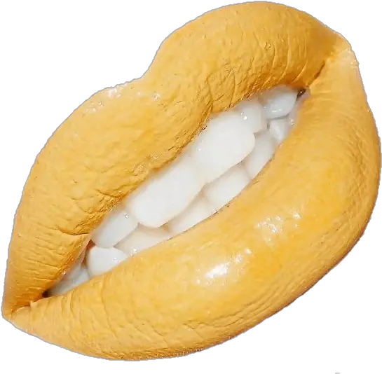  Yellow Lips Makeup Lipstick Png Sticker By Yellow Lips Transparent Png Lips Png Transparent