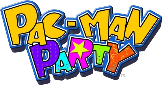  Pac Pac Man Party Wii Png Pacman Logo