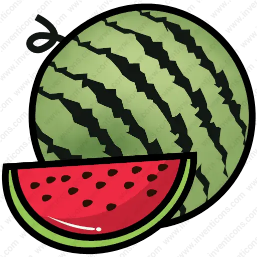  Download Watermelon Vector Icon Inventicons Girly Png Fresh Produce Icon