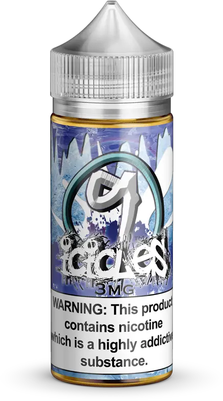  Icicles 100ml Icing On The Flake Ejuice Png Icicles Transparent