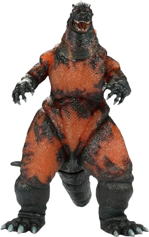  Godzilla Neca Burning Godzilla 1995 Png Godzilla Transparent