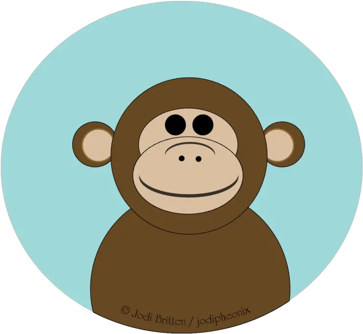  Download Product Monkey Illustration Cartoon Free Cartoon Png Monkey Icon