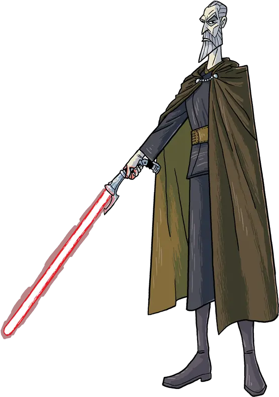  Count Dooku Illustration Png Count Dooku Png