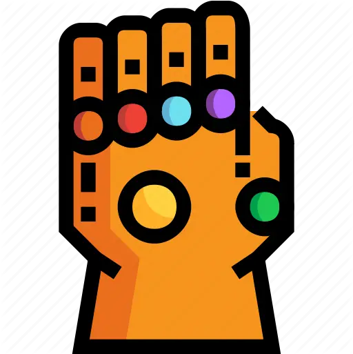  Gauntlet Gem Glove Infinity Railway Museum Png Infinity Gauntlet Logo