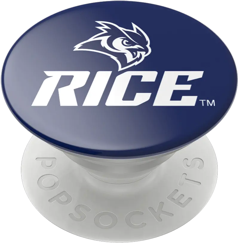  Popsockets Rice Logo Phone Grip Circle Png Telephone Logo