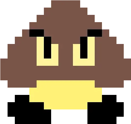  Pixilart Goomba Super Mario Bros Png Goomba Png