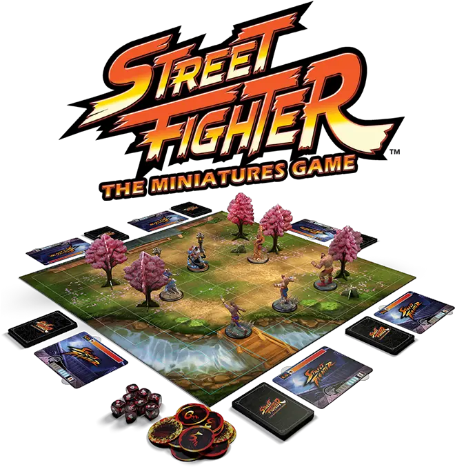  Street Fighter Board Game Kickstarter Street Fighter Board Game Png Kickstarter Png