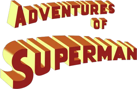  Adventures Of Superman Tv Fanart Fanarttv Adventures Of Superman Logo Png Superman Logo With A