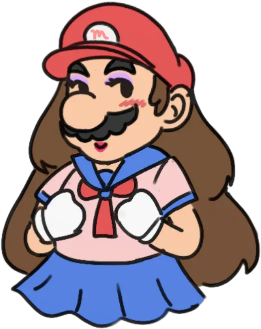  Waluigi Dating Sim 2 The Wah Chronicles Devpost Cartoon Png Waluigi Transparent