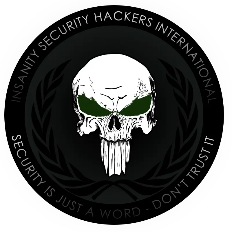  Security Hackers International Sticker Png Hacker Logo