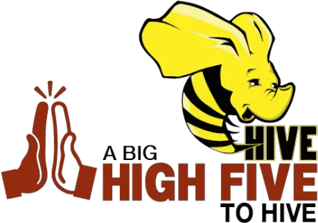  A Big High Five To Hive Accelerite Apache Hive Png High Five Png