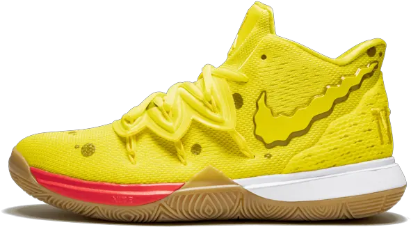  Nike Kyrie 5 Sbsp Gs Nike Kyrie 5 Spongebob Png Kyrie Png