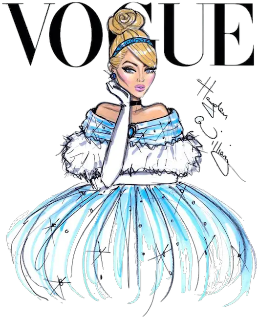  Princesas Vogue Png Vogue Cinderella Vogue Png