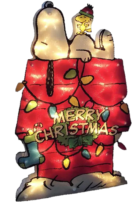  Merry Christmas Snoopy Yoga Mat Snoopy On Dog House Png Snoopy Png