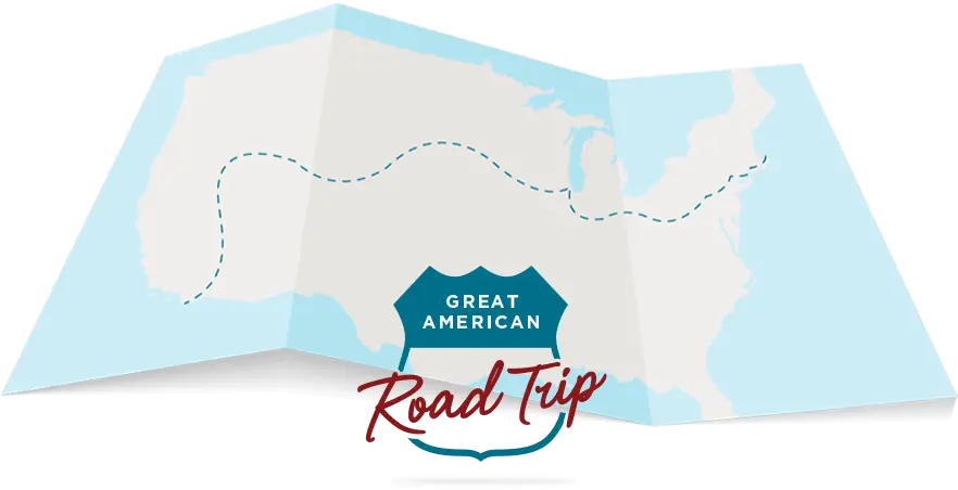  Great American Road Trip Horizontal Png Road Trip Logo