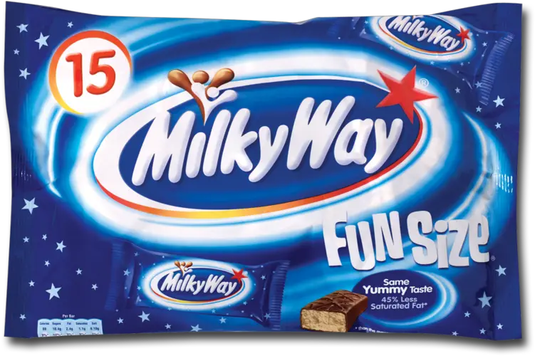  Milky Way Fun Size 248g Centra Snack Png Milky Way Png