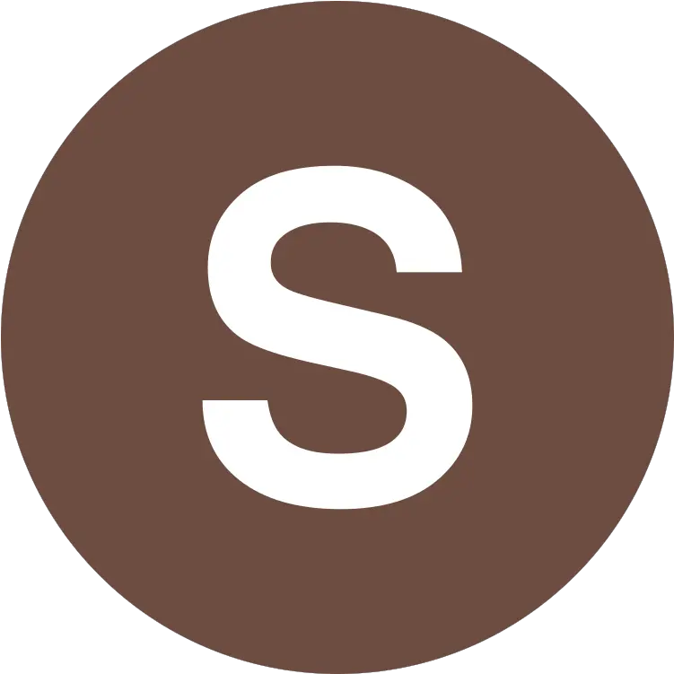  Fileeo Circle Brown White Letter Ssvg Wikimedia Commons Png Letter S Icon