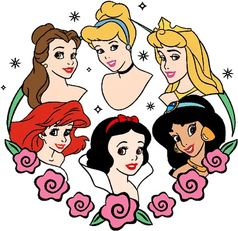  Disney Princesses Clip Art Images Galore 2 Princesses Clip Art Png Pocahontas Gif Icon