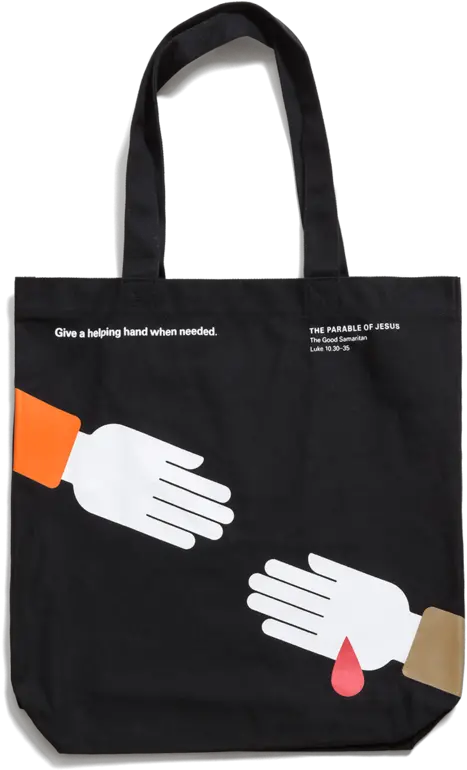  Tote Bag Png Tote Bag Jesus Hands Png