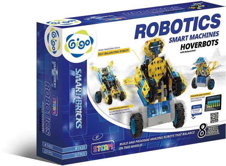  Robotics Smart Machines Hoverbots With Balancetech U2013 Gigotoys Gigo Png Robot Transparent