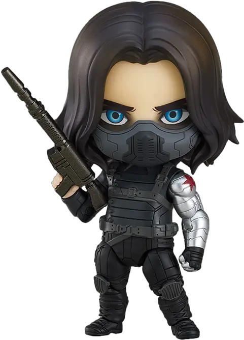  Winter Soldier Dx Nendoroid Collectible Figure Png Tc Icon Rifle