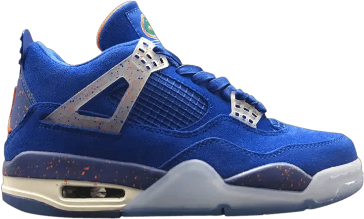  Jordan 4 Florida Gators Pe Sneakers Png Florida Gators Png