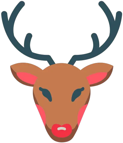  Christmas Reindeer Rudolph Icon Transparent Png U0026 Svg Decorative Rudolph The Red Nosed Reindeer Png