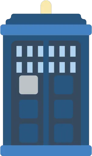  Tardis Flat Icon Tardis Png Tardis Transparent Background