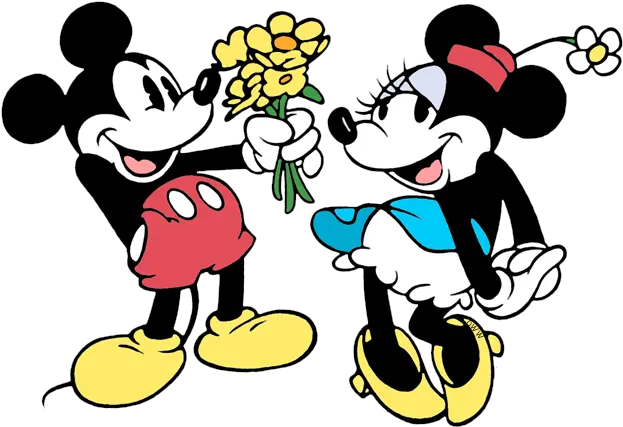  Classic Mickey Mouse And Friends Clip Art Disney Mickey And Minnie Mouse Cartoon Png Mickey And Minnie Png