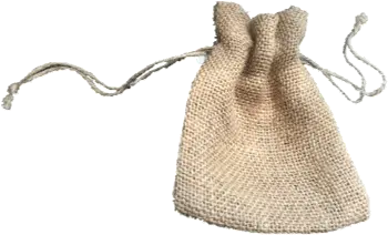  Jute Drawstring Sac 4 X 5 Tooth Fairy Tic Tac Toe Bag Gunny Sack Png Toe Png