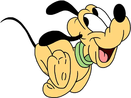  Disney Babies Clip Art 3 Galore Disney Pluto Comic Running Png Goofy Transparent Background