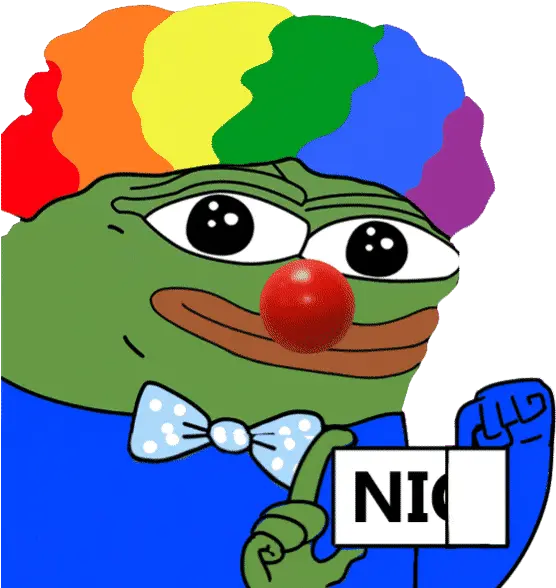  Top Clown Nose Stickers For Android U0026 Ios Gfycat Pepe Nigger Png Clown Transparent