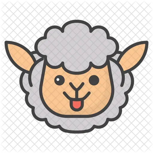  Sheep Face Emoji Icon Emoji Sheep Icon Png Cow Emoji Png