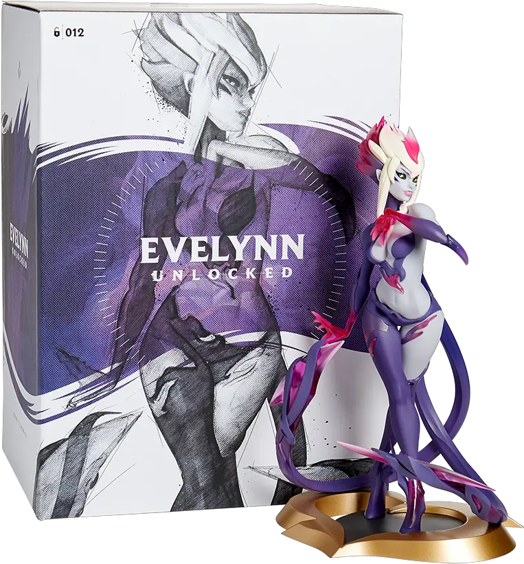  Riot Merch Evelynn Figure Png Dj Sona Kinetic Icon