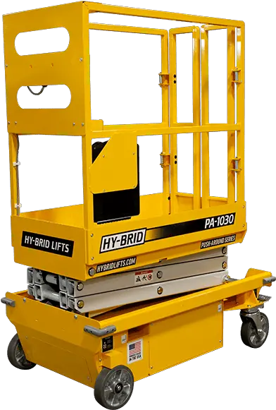  Push Around Series Scissor Lifts Hybrid Lifts Png Scissor Lift Icon