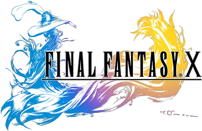  Final Fantasy X Series Portal Site Final Fantasy 10 Logo Png Square Enix Logo Png