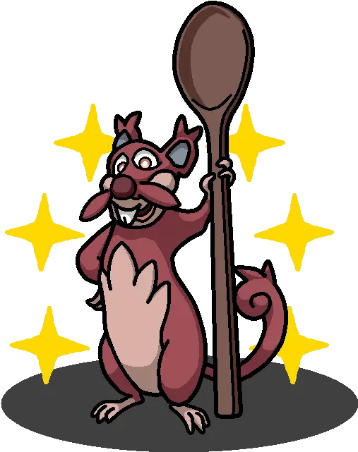  Shiny Ratatouille Hd Png Alolan Rattata Ratatouille Pokemon Ratatouille Png