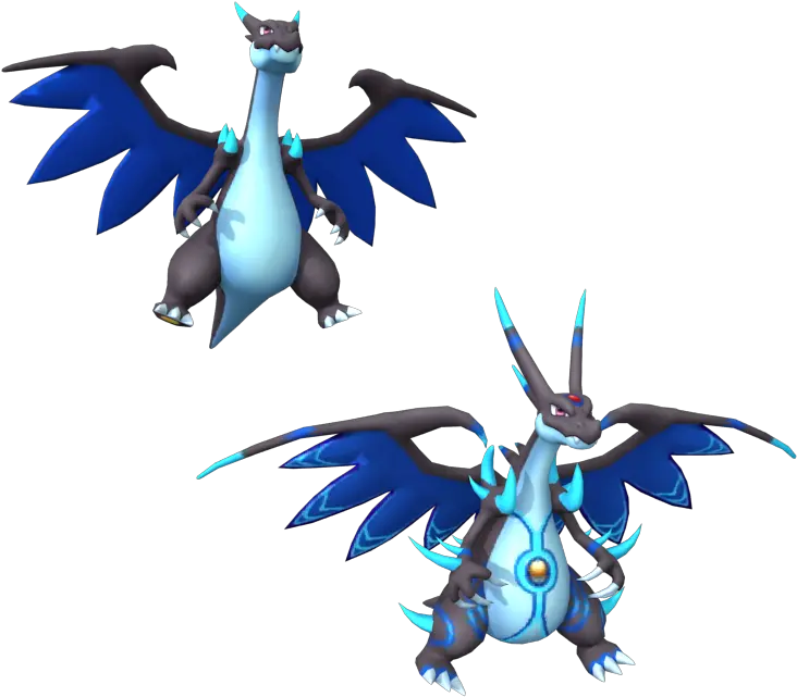  Mobile Pocketown Adventure Bootleg Mega Charizard Charizard X The Resource Model Png Charizard Png